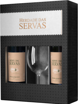 Monte das Servas Biologico 0.75 Tinto Pack 2