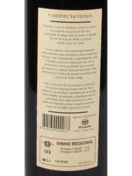 Casa Cadaval Cabernet 95 T.