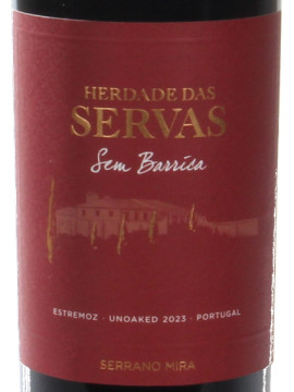 Herdade das Servas Sem Barrica 0.75 T 2021/2023