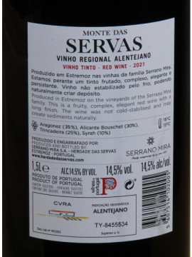 Monte das Servas Esc. 1,5 L T Cx Ind Madeira 2021