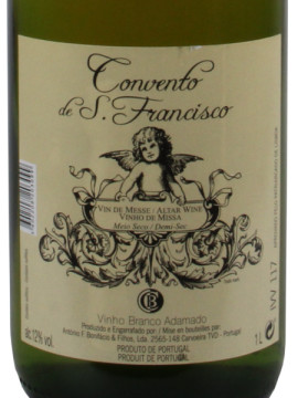 Vinho Adamado Para Missas Convento de S. Francisco 1L Br