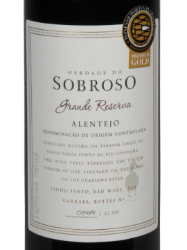 Herdade do Sobroso Grande Reserva Tinto 2021