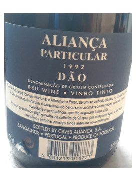 Aliança Dao Particular 92 T. 1992