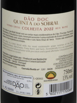 Quinta do Sobral 0.75 Tinto 2022