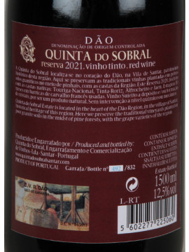 Quinta do Sobral Reserva Tinto 1.50 L 2021