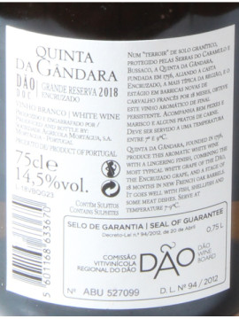 Quinta da Gandara Encruzado Grande Reserva 0.75 Branco 2018