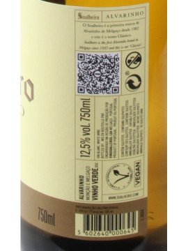 Alvarinho Soalheiro 0.75 Branco 2023