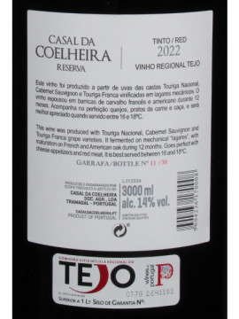 Casal Coelheira Reserva 3L 2022