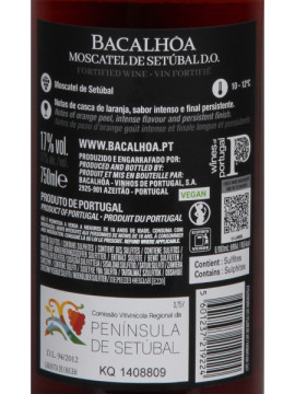 Moscatel Quinta Bacalhoa D O Colheita 2011 0.75 2021