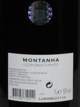 Ginja Montanha c/ Fruto 1 L 16%