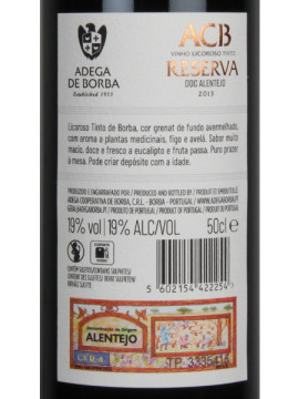 Licoroso Reserva Acb 0.50 L Tinto 2013