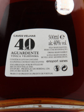 Aguardente Caves Velhas 0.50 Velh