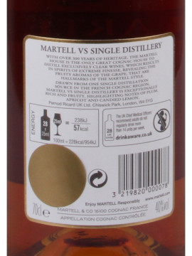 Cognac Martel 3*