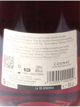 Cognac Hennessy Privilege Vsop 1Lºx40