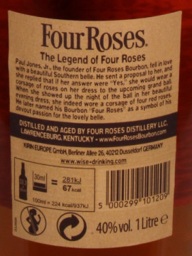 Four Rouses 1Lºx40º (Bourbon)