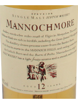 Malt Mannochmore 12 Anos 0.70X43