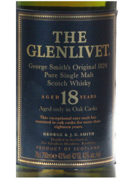 Malt Glenlivet 18 Anos