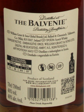 Malt Balvenie 12 Anos Doublewood 0.70