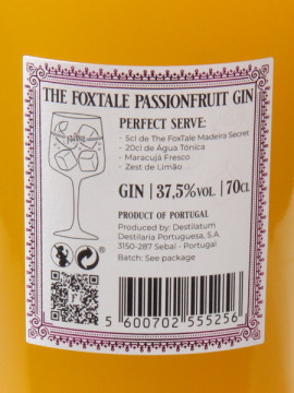 Gin Foxtale Passionfruit 0,70