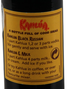 Mini.kahlua Licor de Cafe