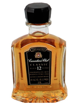 Mini.canadian Club 12 Anos